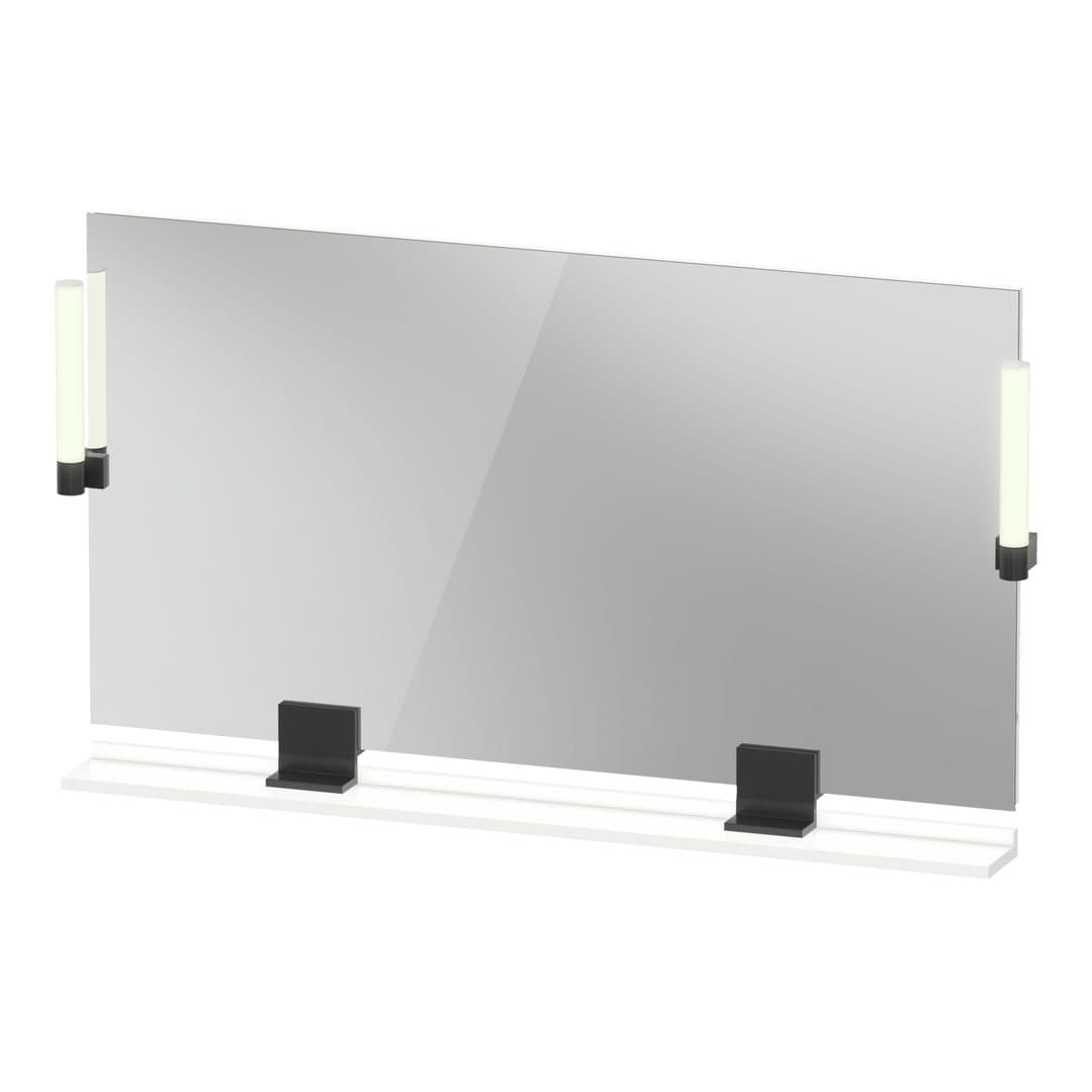 Duravit Sivida – Καθρέπτης Μπάνιου – 1250×650 mm, με φωτισμό LED – White Matt (SV74240BD180000)