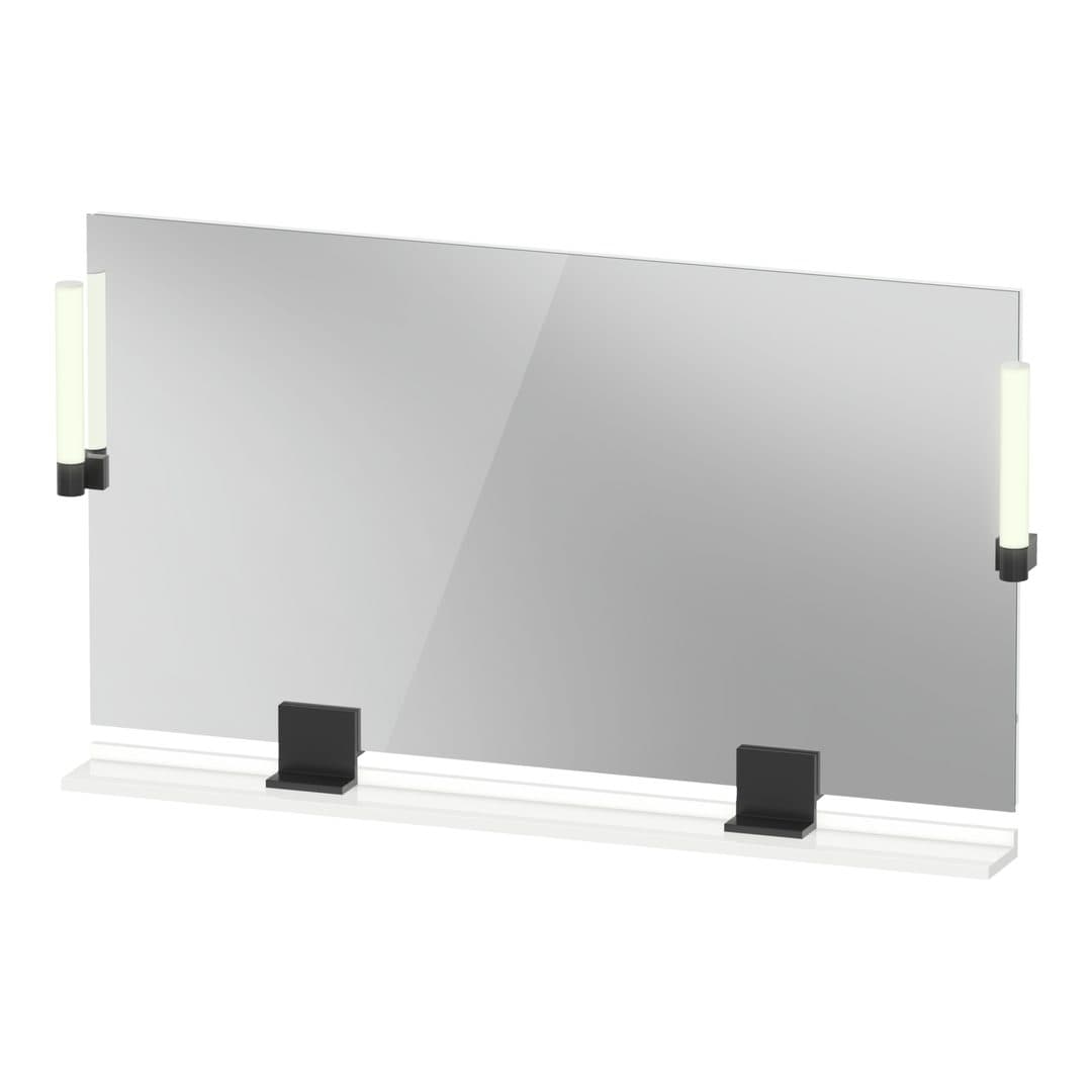 Duravit Sivida – Καθρέπτης Μπάνιου – 1250×650 mm, με φωτισμό LED – White High Gloss (SV74240BD220000)