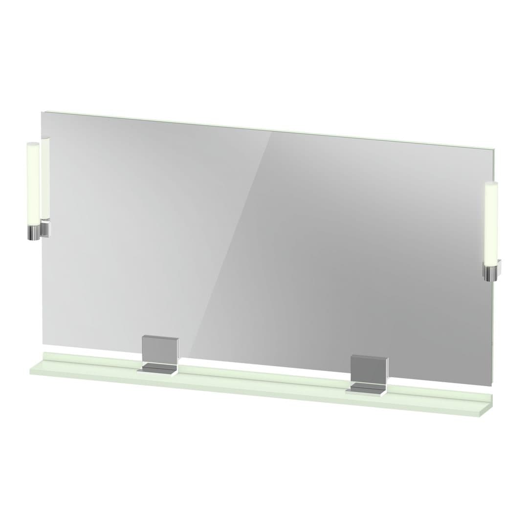 Duravit Sivida – Καθρέπτης Μπάνιου – 1330×650 mm, με φωτισμό LED – Pale Green Matt (SV7425010HH0000)
