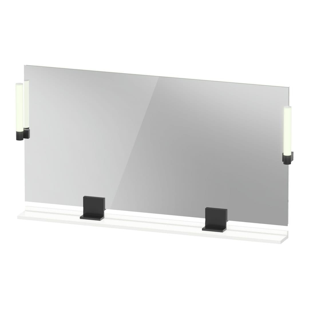 Duravit Sivida – Καθρέπτης Μπάνιου – 1330×650 mm, με φωτισμό LED – White Matt (SV74250BD180000)