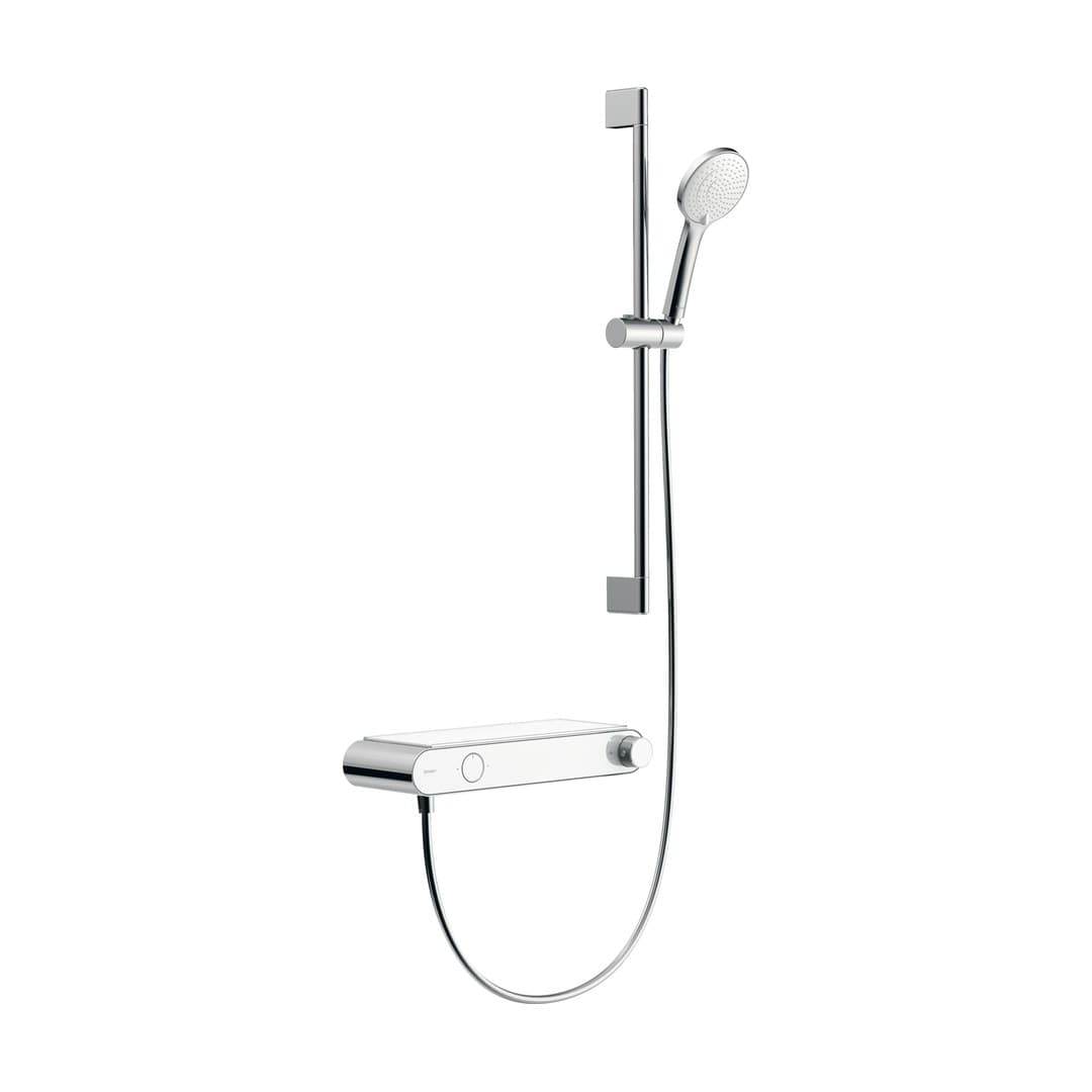 Duravit Seashore – Σετ Ντους – θερμοστατικό – Chrome, White High Gloss (TH4321001A05)