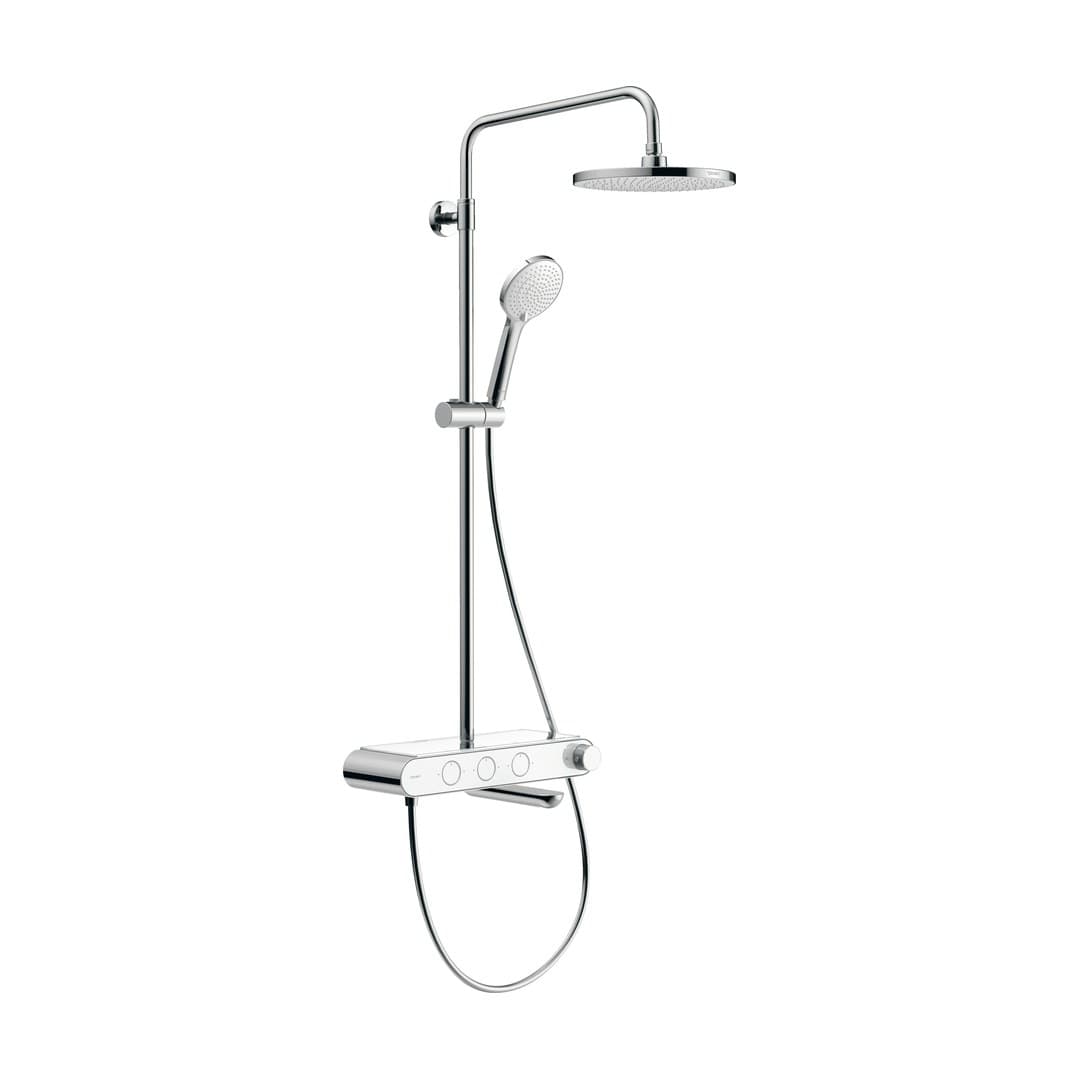 Duravit Seashore – Σύστημα Ντους – Chrome, White High Gloss (TH5380008A05)