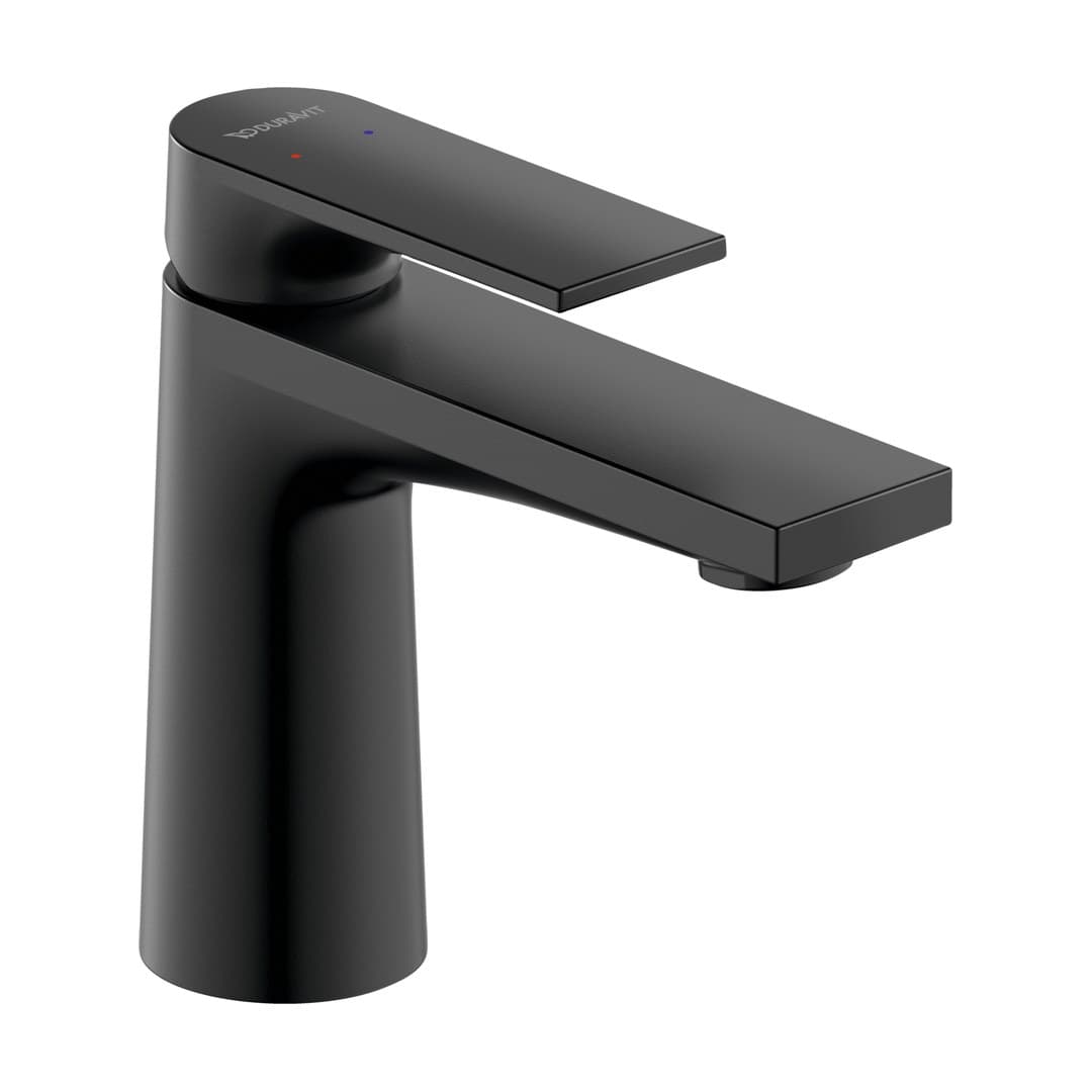 Duravit Tulum by Starck – Μπαταρία Νιπτήρα – S, χωρίς βαλβίδα – Black Matt (TU1010002046)