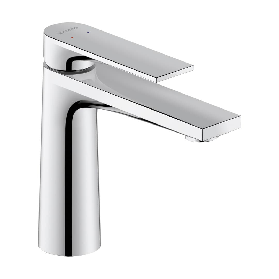 Duravit Tulum by Starck – Μπαταρία Νιπτήρα – M, χωρίς βαλβίδα – Chrome High Gloss (TU1020002010)