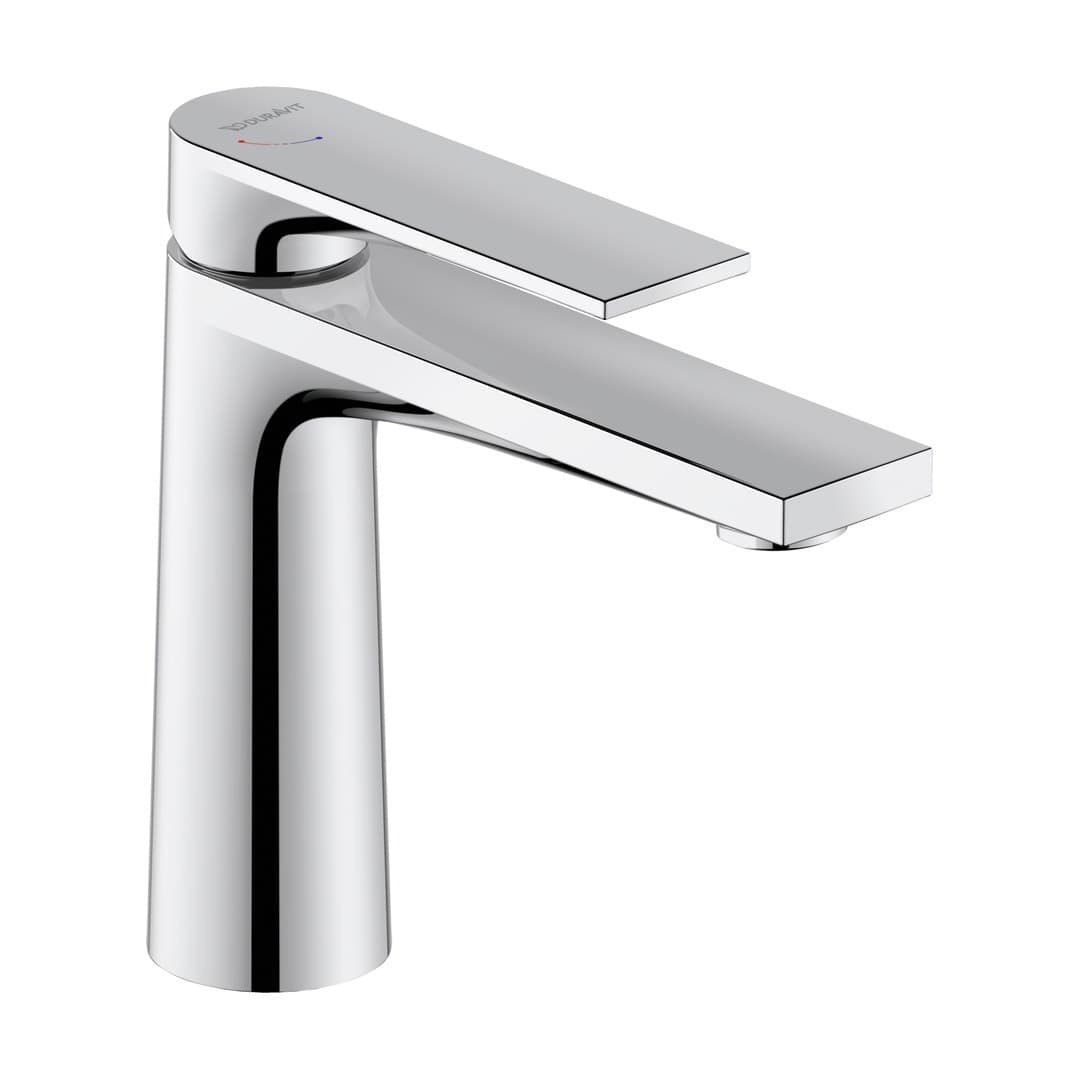Duravit Tulum by Starck – Μπαταρία Νιπτήρα – M, FreshStart, χωρίς βαλβίδα – Chrome High Gloss (TU1021002010)
