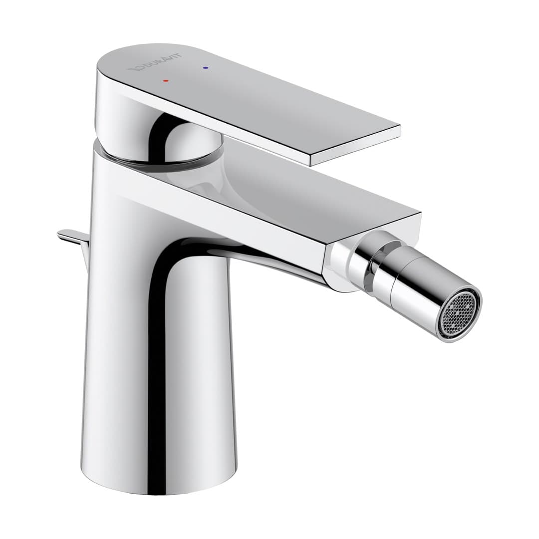 Duravit Tulum by Starck – Μπαταρία Μπιντέ – Chrome High Gloss (TU2400001010)