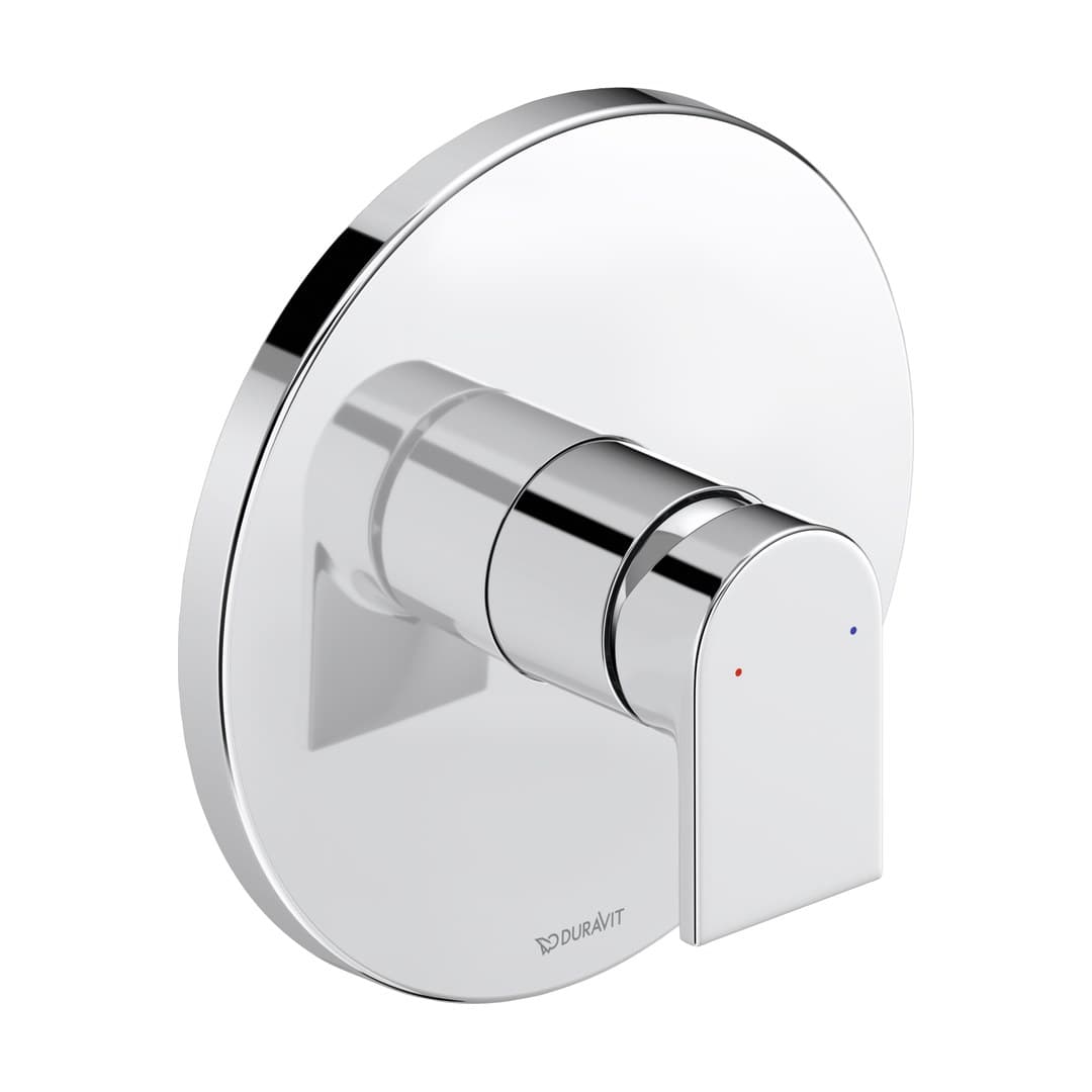 Duravit Tulum by Starck – Μίκτης Εντοιχισμού – 1 έξοδος – Chrome High Gloss (TU4210010010)