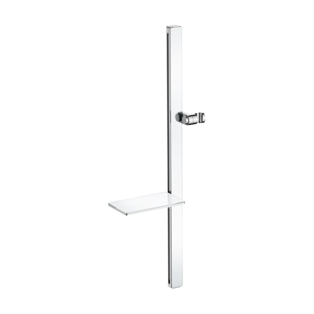 Duravit Showers & Accessoires – Ράγα Ντους – 810 mm, με ράφι – Chrome, White High Gloss (UV0600015005)