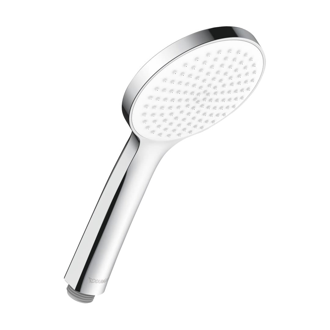 Duravit Showers & Accessoires – Τηλέφωνο Ντους – 1jet, Ø110 mm, παροχή 15 l/min, μοντέλο UV0650013 – Chrome High Gloss (UV0650013010)