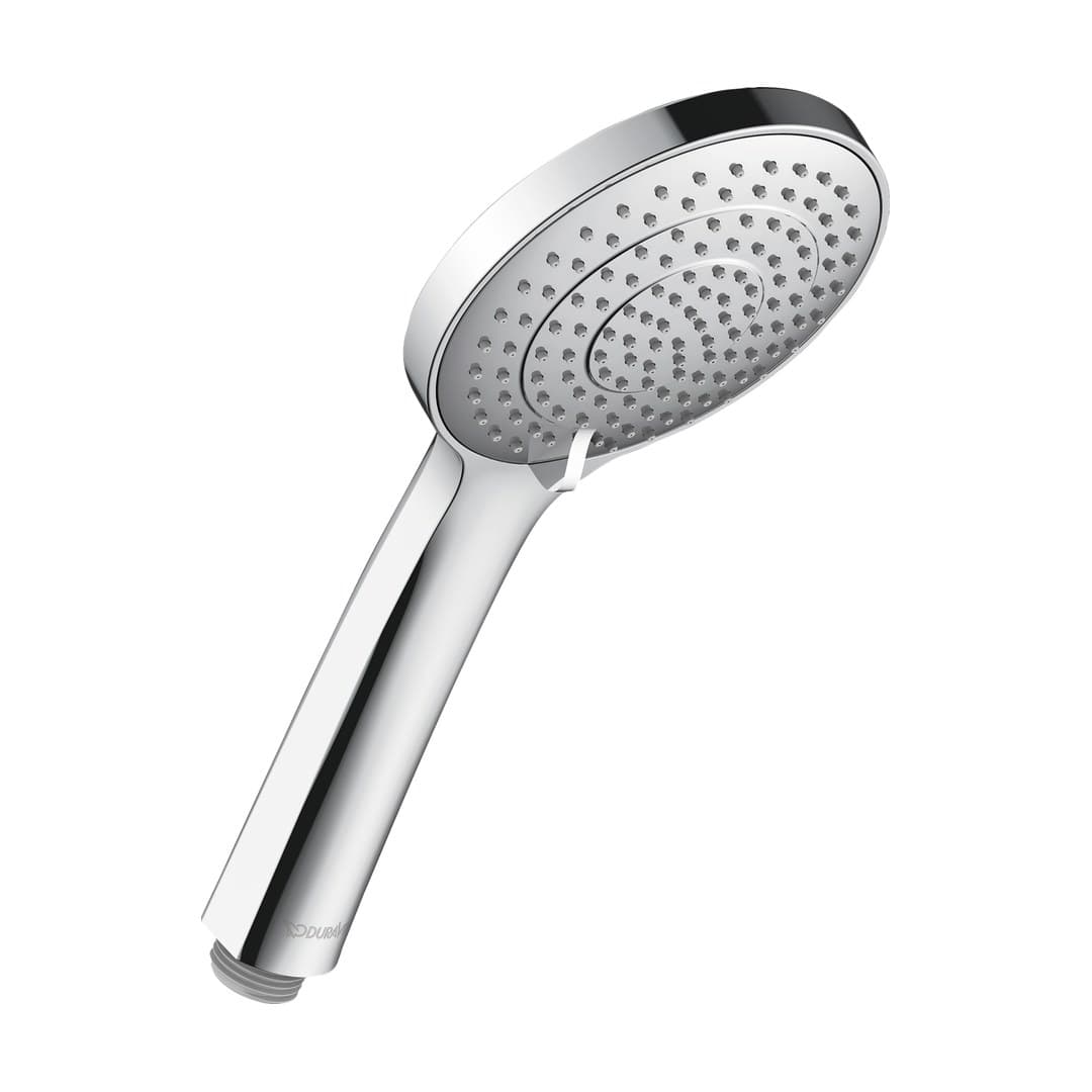 Duravit Showers & Accessoires – Τηλέφωνο Ντους – 3jet, Ø110 mm, παροχή 14 l/min, μοντέλο UV0650016 – Chrome High Gloss (UV0650016010)
