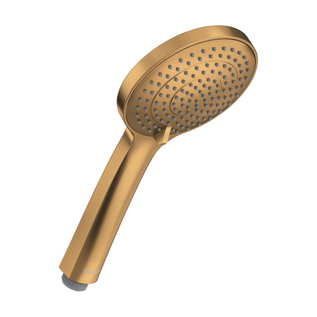 Duravit Showers & Accessoires – Τηλέφωνο Ντους – 3jet MinusFlow, Ø110 mm – Bronze Brushed (UV0652016004)