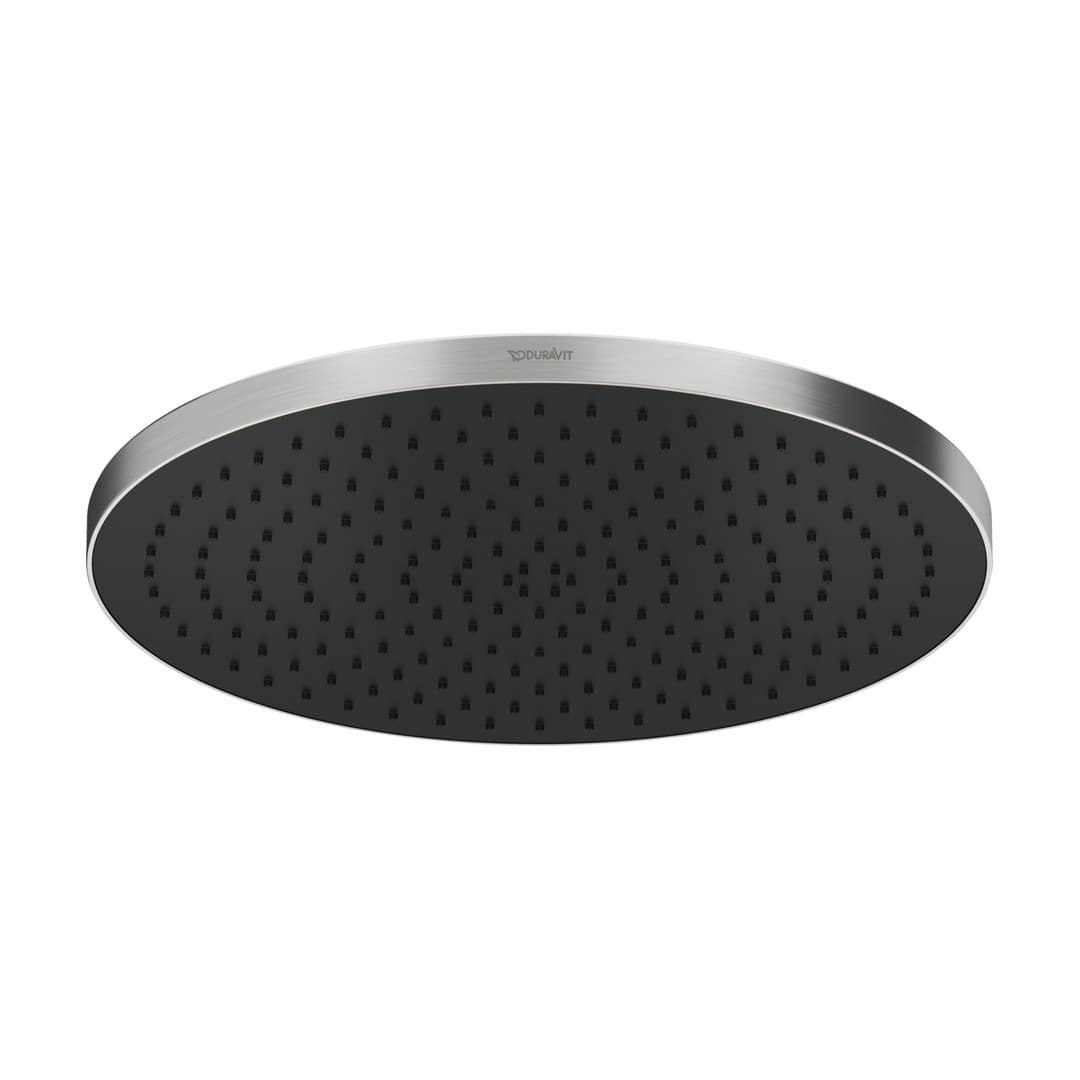 Duravit Showers & Accessoires – Κεφαλή Ντους – 1jet 230 – Stainless steel Brushed (UV0660017A70)