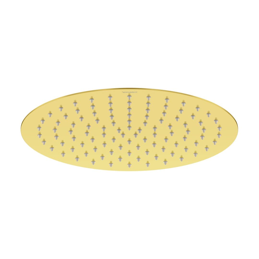 Duravit Showers & Accessoires – Κεφαλή Ντους – 1jet 300, Round – Gold Polished (UV0660020034)
