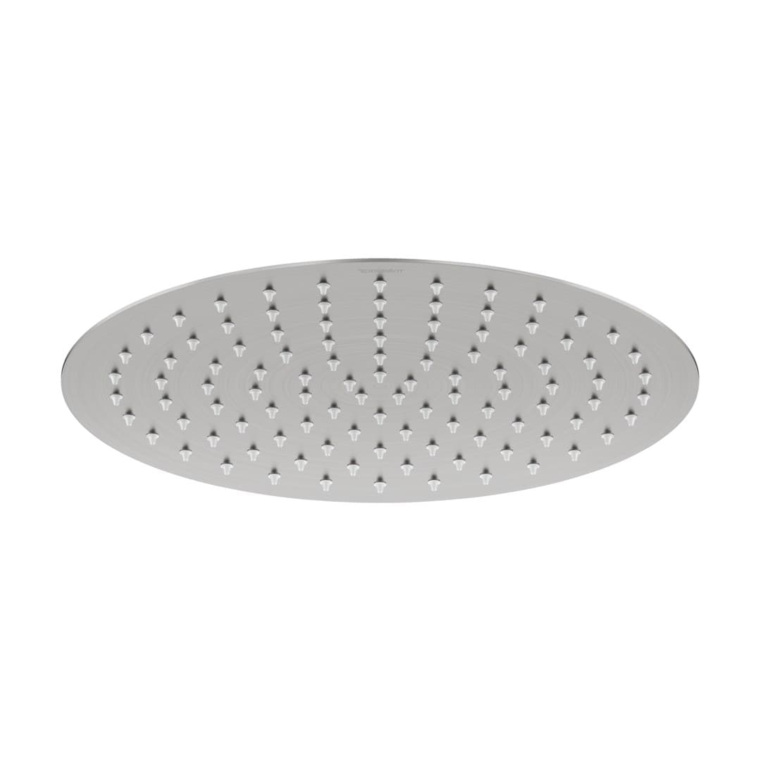 Duravit Showers & Accessoires – Κεφαλή Ντους – 1jet 300, Round – Stainless steel Brushed (UV0660020070)