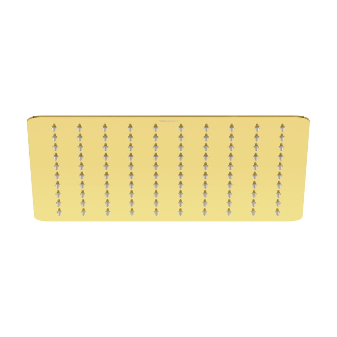 Duravit Showers & Accessoires – Κεφαλή Ντους – 1jet 300, Square – Gold Polished (UV0660031034)
