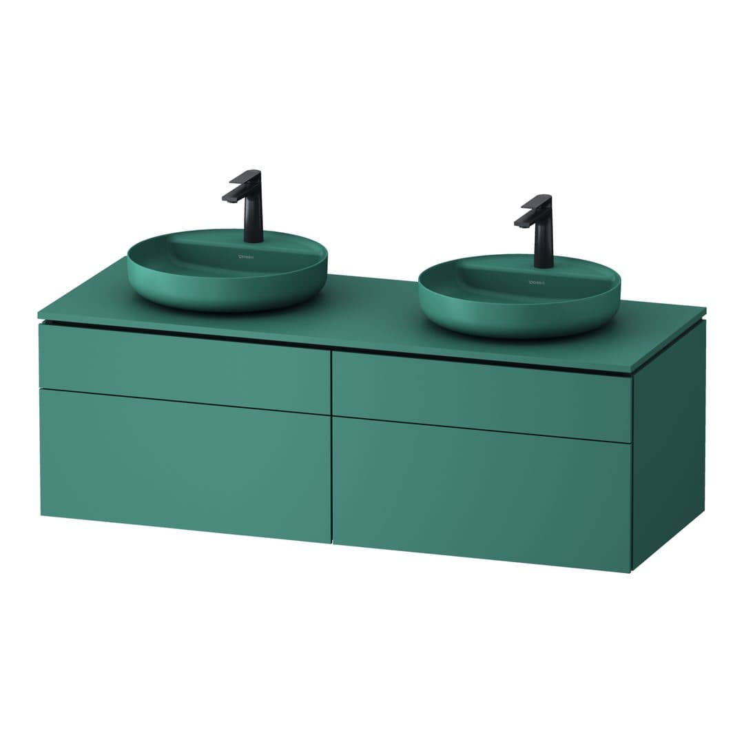 Duravit Vitrium – Έπιπλο Νιπτήρα – 1420 mm, για κονσόλα, 4 συρτάρια – Green blue Matt, Lacquer (VT4872BHAHA0000)
