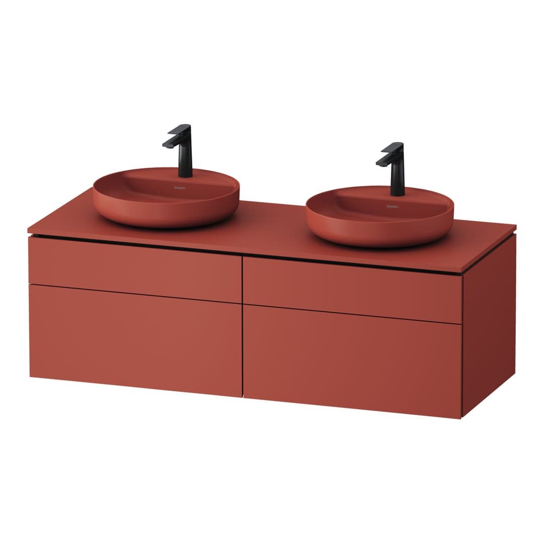 Duravit Vitrium – Έπιπλο Νιπτήρα – 1420 mm, για κονσόλα, 4 συρτάρια – Cinnamon Matt, Lacquer (VT4872BHCHC0000)