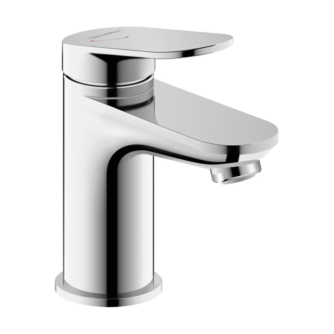 Duravit Wave – Μπαταρία Νιπτήρα – S, FreshStart, χωρίς βαλβίδα – Chrome High Gloss (WA1011002010)