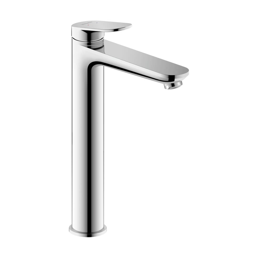 Duravit Wave – Μπαταρία Νιπτήρα Ψηλή – σύνδεση σπιράλ 3/8" – Chrome High Gloss (WA1040002010)