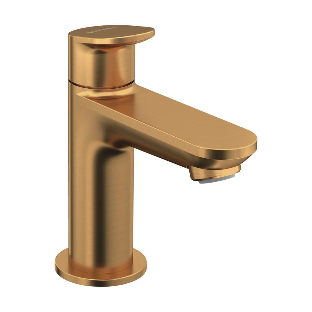 Duravit Wave – Μπαταρία Νιπτήρα – βρύση μίας παροχής – Bronze Brushed (WA1080002004)