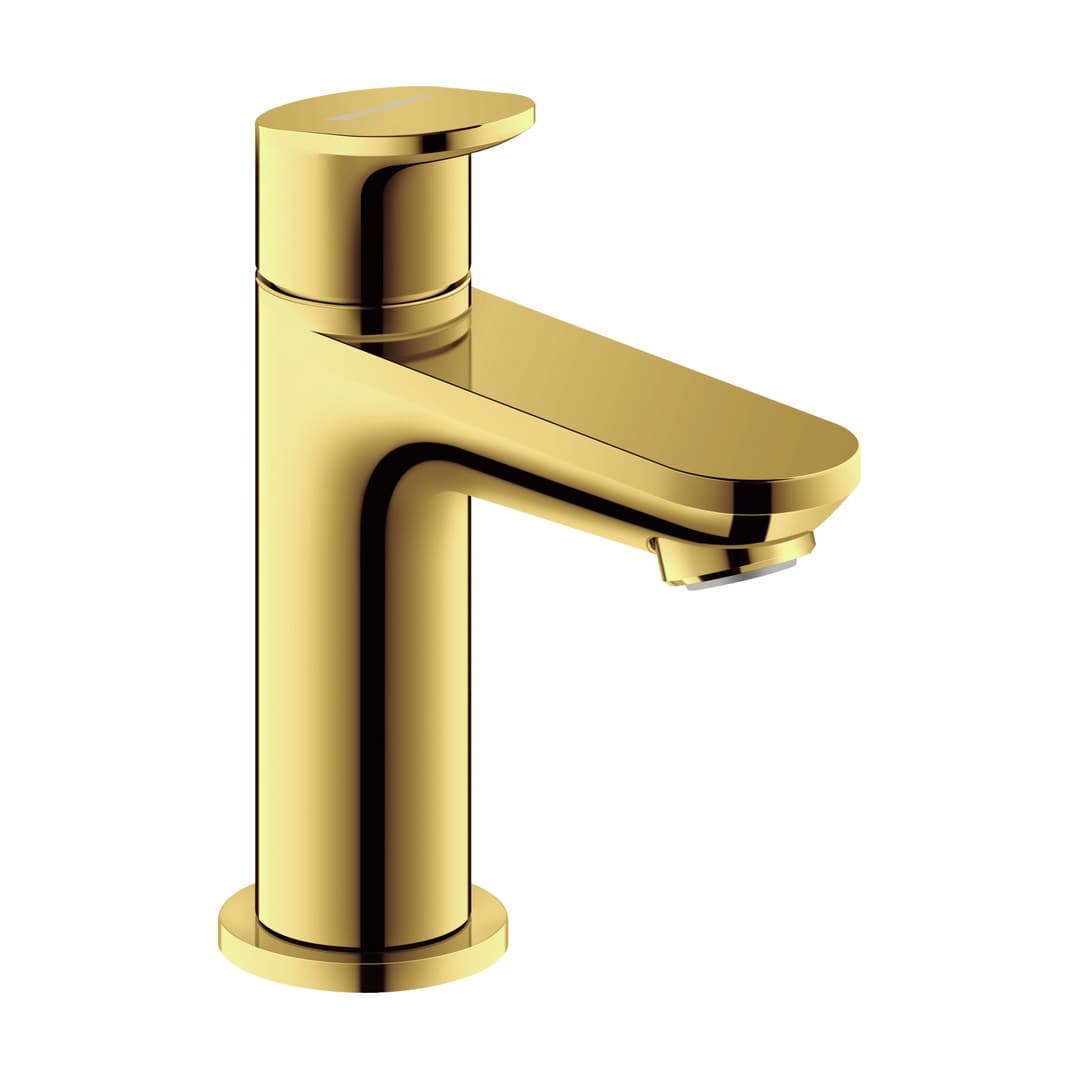 Duravit Wave – Μπαταρία Νιπτήρα – βρύση μίας παροχής, παροχή 3 l/min – Gold Polished (WA1080002A34)