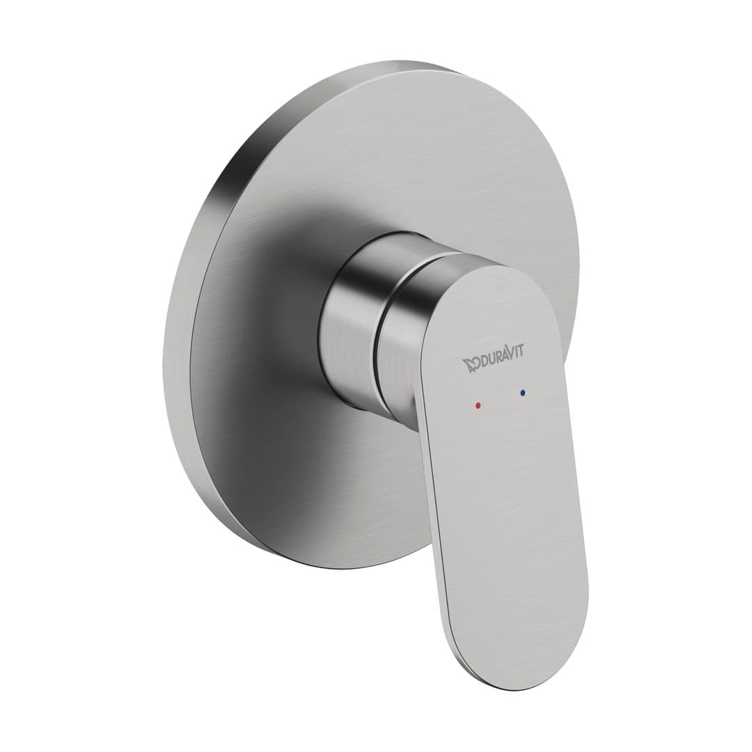 Duravit Wave – Μίκτης Εντοιχισμού – Stainless steel Brushed (WA4210005A70)
