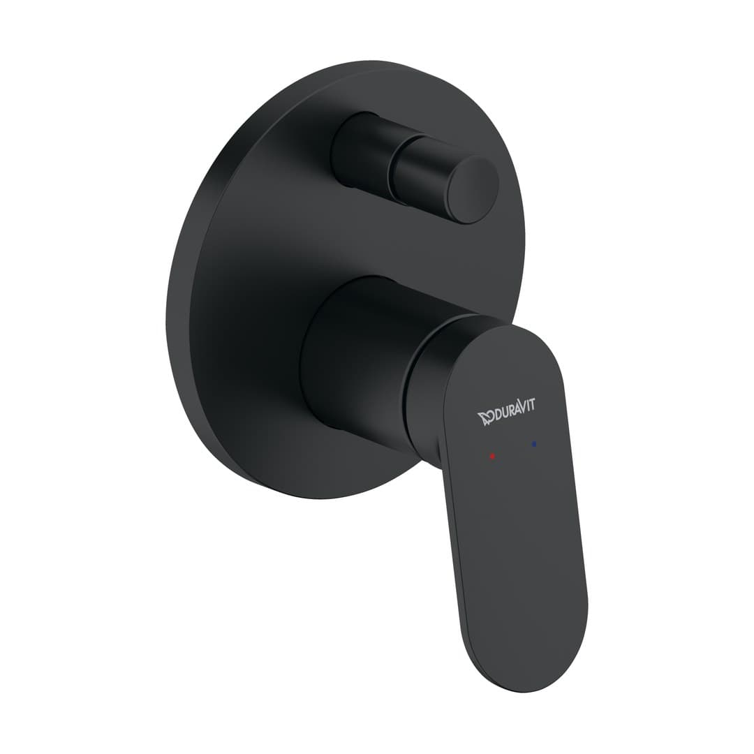 Duravit Wave – Μίκτης Εντοιχισμού – για μπανιέρα – Black Matt (WA4210006A46)