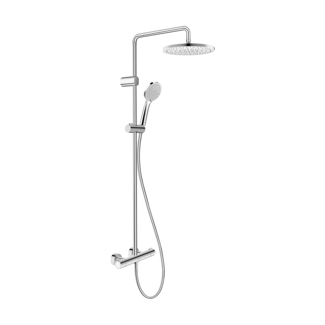 Duravit Wave – Σύστημα Ντους – θερμοστατικό – Chrome High Gloss (WA4280008A10)