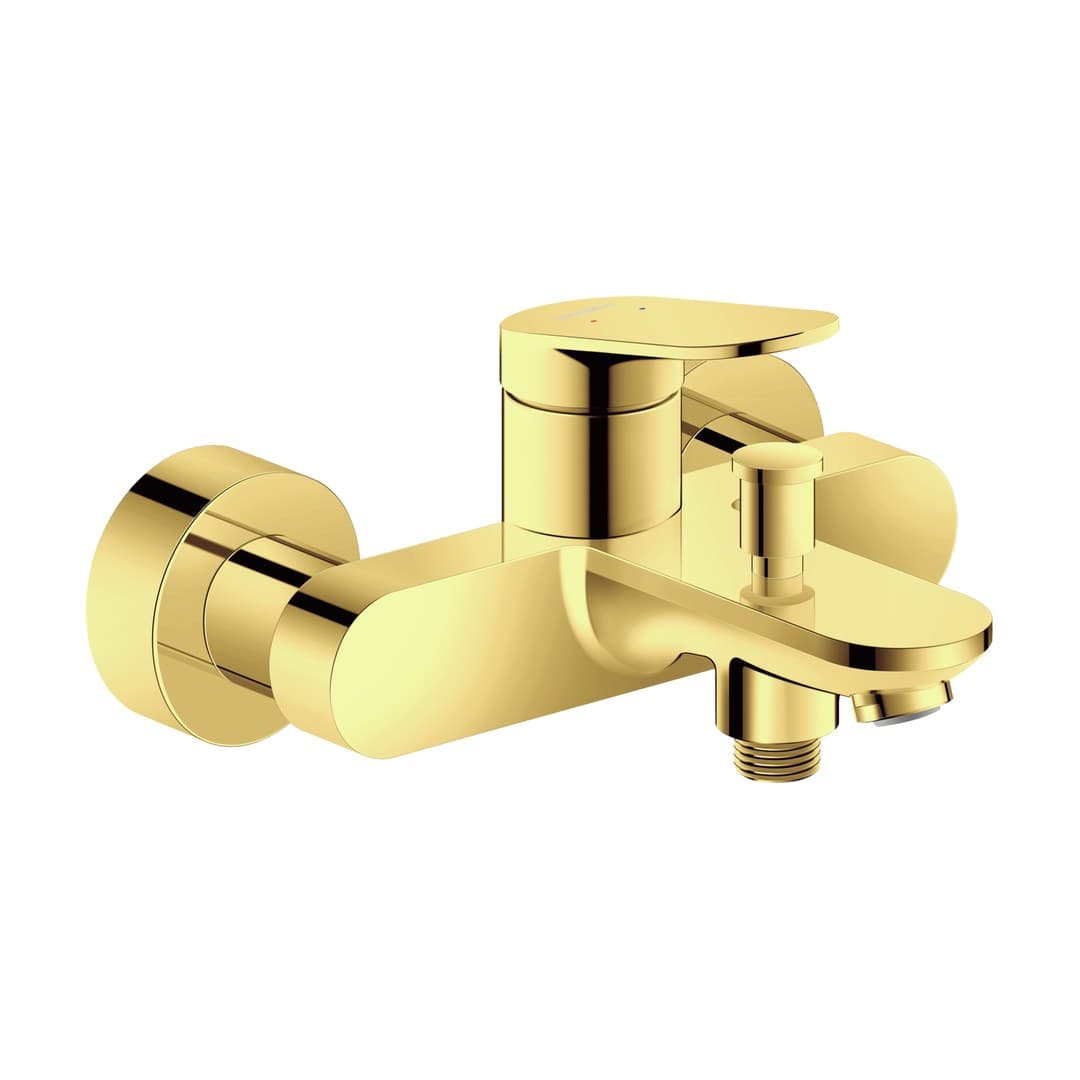 Duravit Wave – Μπαταρία Λουτρού Τοίχου – Gold Polished (WA5230000A34)
