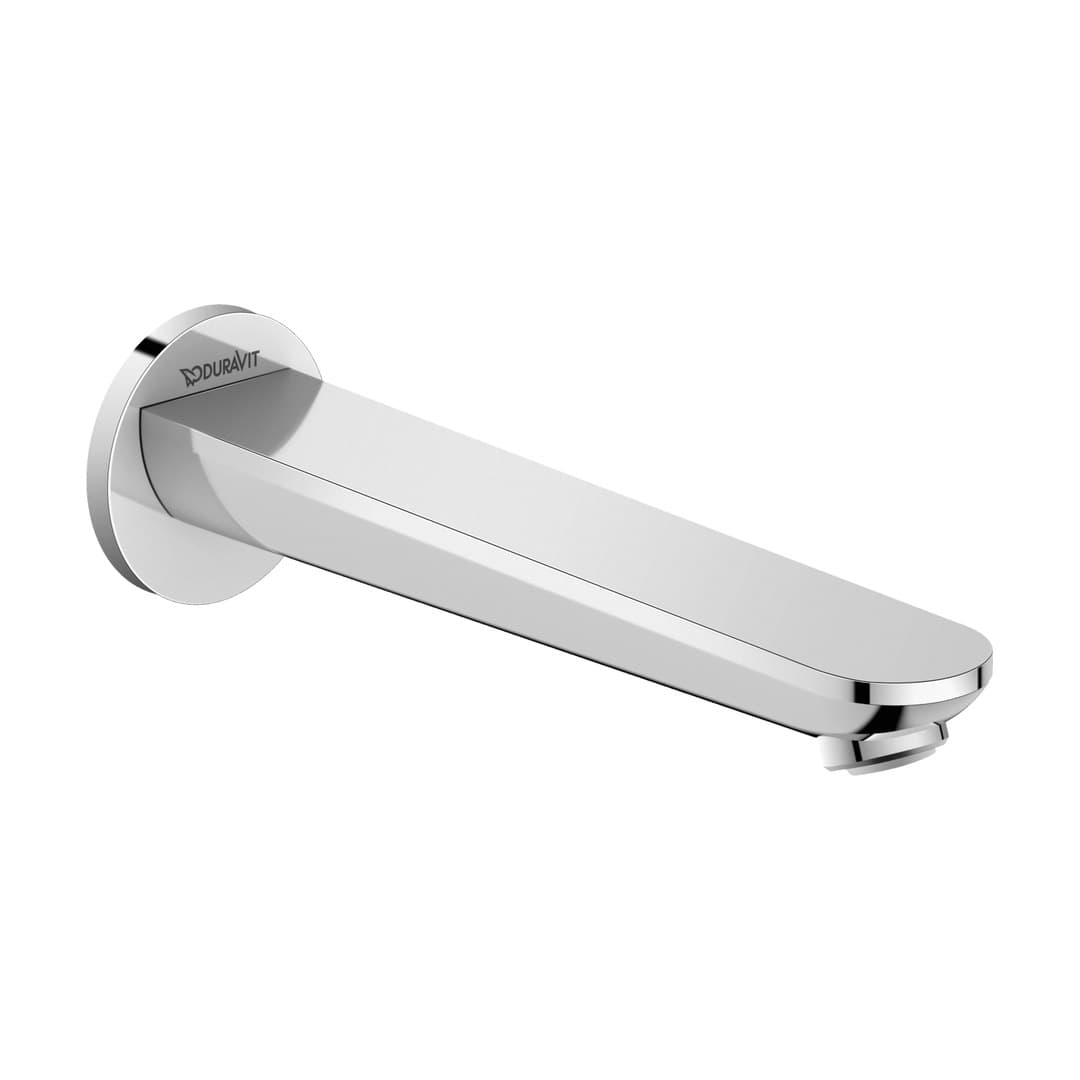 Duravit Wave – Στόμιο Μπανιέρας Τοίχου – παροχή 25 l/min – Chrome High Gloss (WA5240010010)