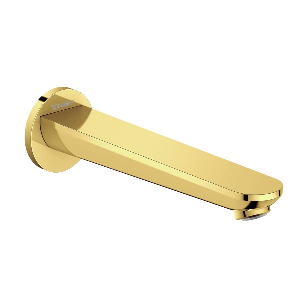 Duravit Wave – Στόμιο Μπανιέρας Τοίχου – Gold Polished (WA5240010A34)