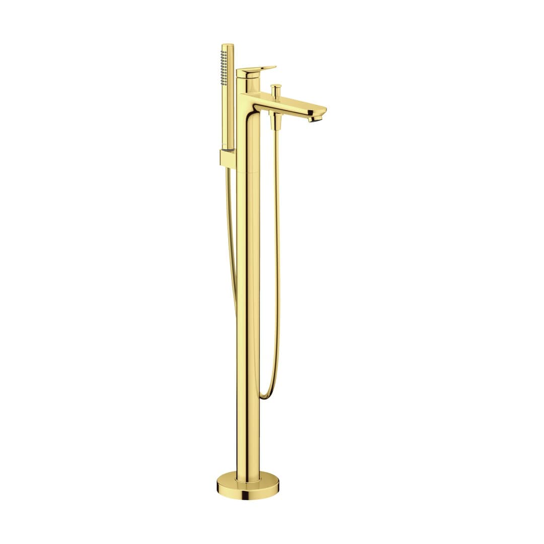 Duravit Wave – Μπαταρία Λουτρού Δαπέδου – Gold Polished (WA5250000034)