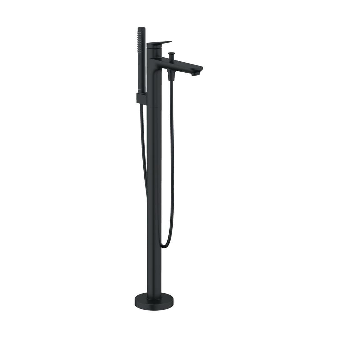 Duravit Wave – Μπαταρία Λουτρού Δαπέδου – Black Matt (WA5250000A46)