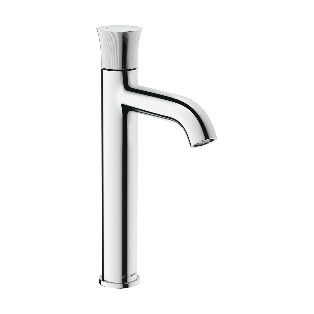 Duravit White Tulip – Μπαταρία Νιπτήρα – L – Chrome High Gloss (WT1030002010)