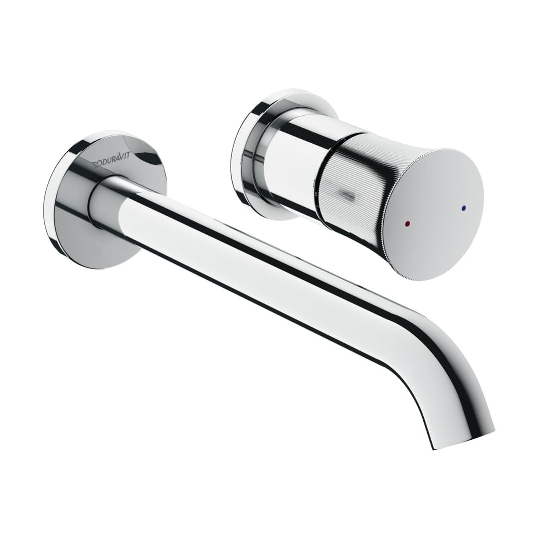 Duravit White Tulip – Μπαταρία Νιπτήρα Τοίχου – Chrome High Gloss (WT1070004010)