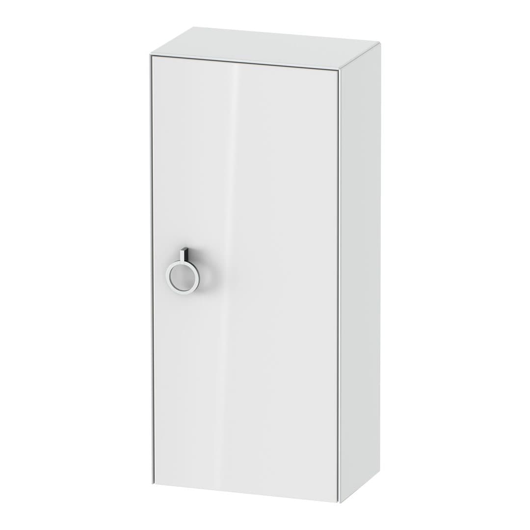 Duravit White Tulip – Κολόνα Μπάνιου – 400 mm, μεσαία, 1 πόρτα, δεξιά, 400 x 240 x 880 mm, Total number of shelves: 2 – White High Gloss, Lacquer (WT1323R8585)