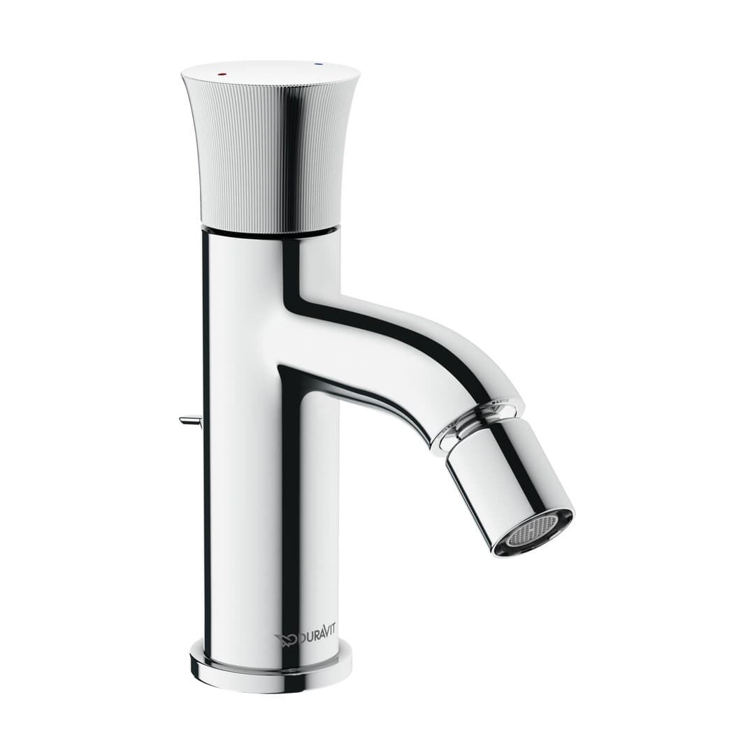 Duravit White Tulip – Μπαταρία Μπιντέ – Chrome High Gloss (WT2400001010)