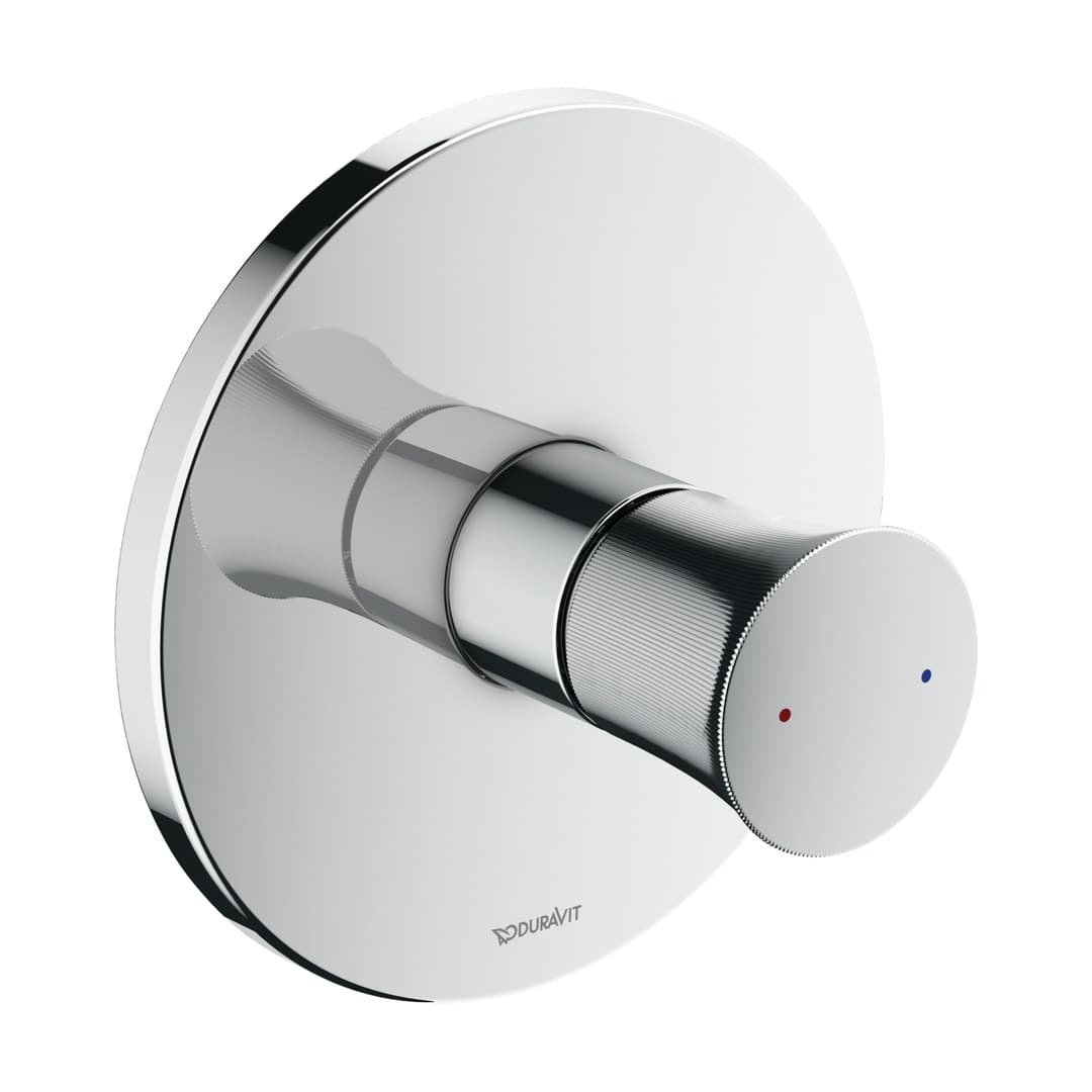 Duravit White Tulip – Μίκτης Εντοιχισμού – 1 έξοδος – Chrome High Gloss (WT4210010010)