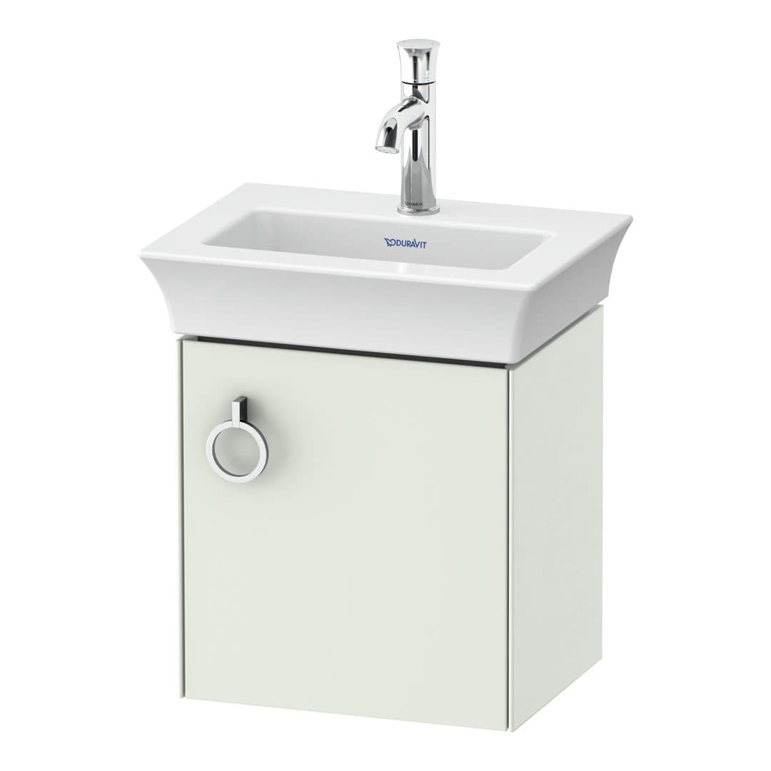 Duravit White Tulip – Έπιπλο Νιπτήρα – 384 mm, 1 πόρτα, δεξιά – White Satin Matt, Lacquer (WT4250R3636)