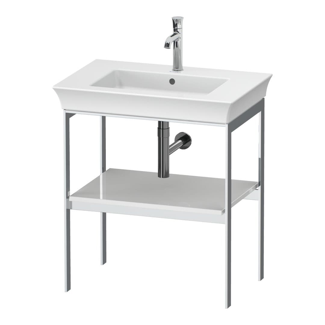 Duravit White Tulip – Βάση Νιπτήρα – 684 mm – White High Gloss, Lacquer (WT454008585)