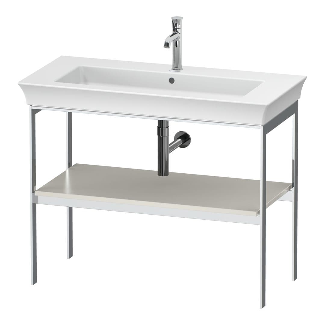Duravit White Tulip – Βάση Νιπτήρα – 984 mm – Nordic white Satin Matt, Lacquer (WT454103939)