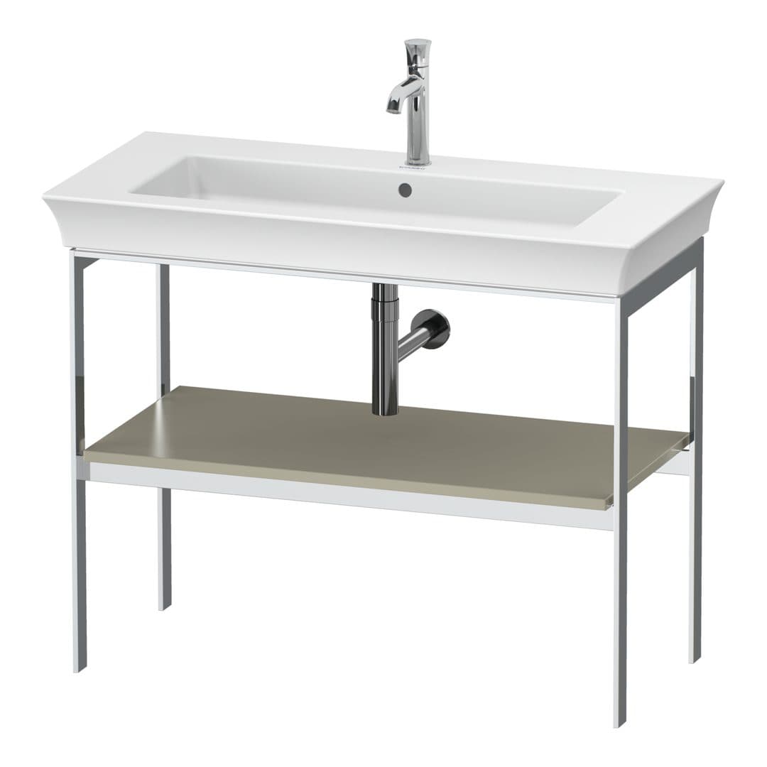 Duravit White Tulip – Βάση Νιπτήρα – 984 mm – Taupe Satin Matt, Lacquer (WT454106060)