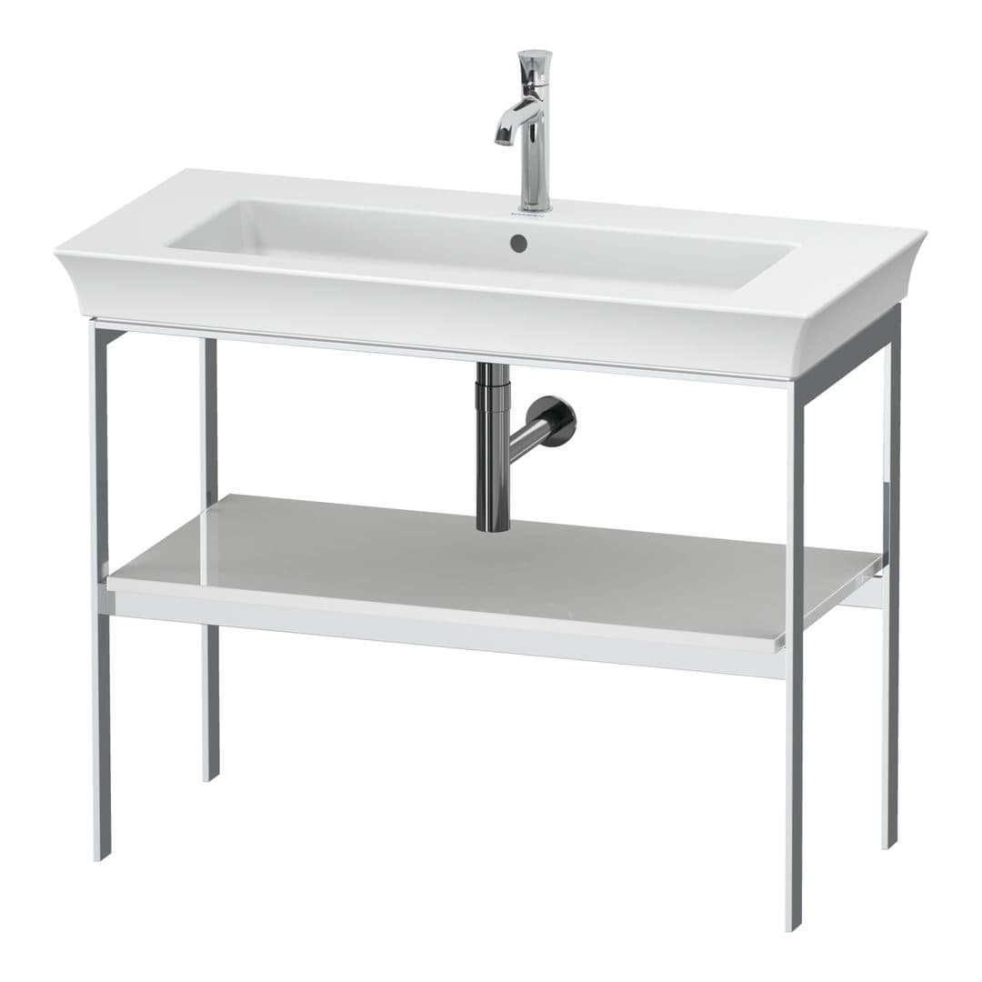 Duravit White Tulip – Βάση Νιπτήρα – 984 mm – White High Gloss, Lacquer (WT454108585)