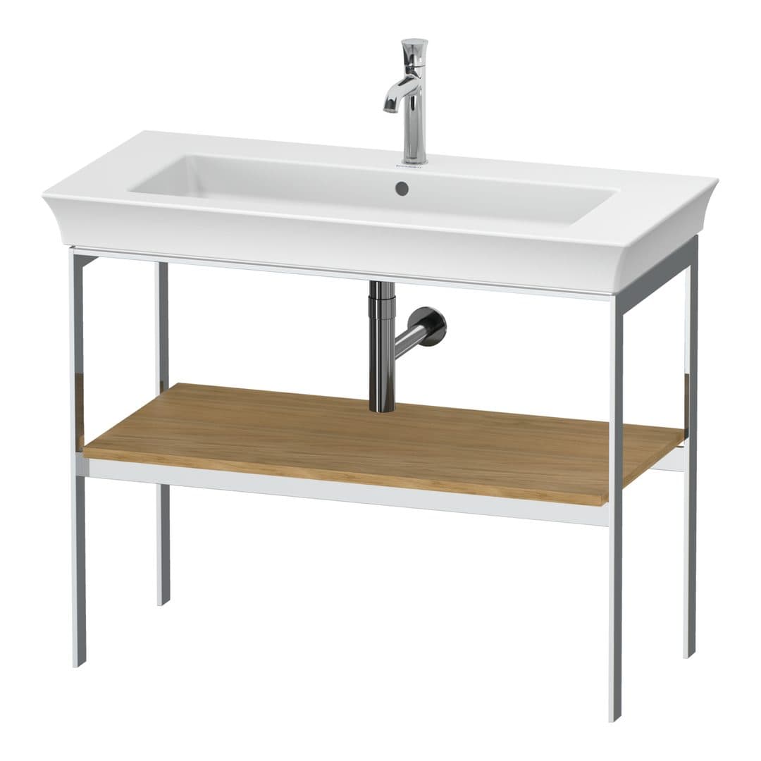 Duravit White Tulip – Βάση Νιπτήρα – 984 mm – Natural Oak solid Matt, Solid wood (WT45410H5H5)