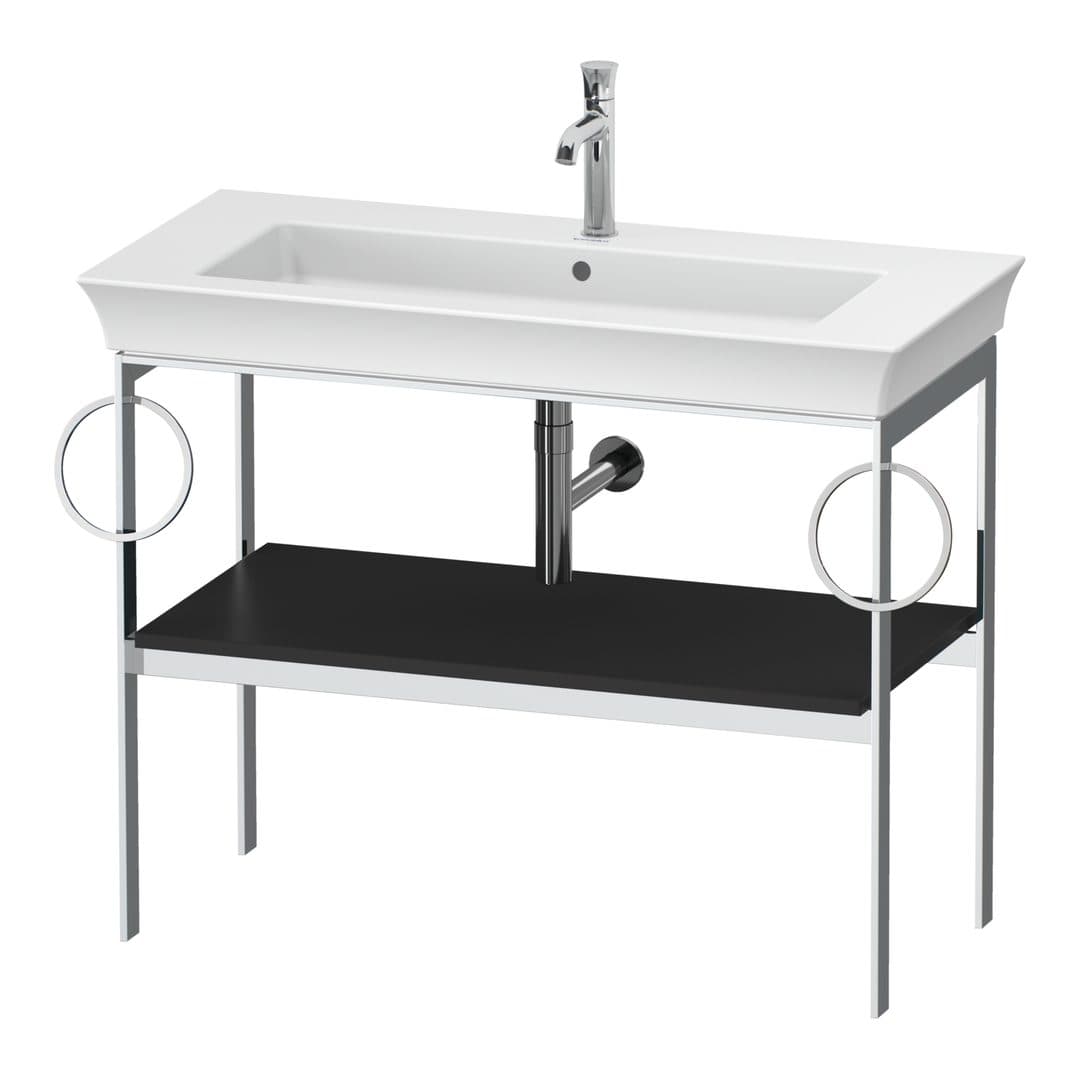 Duravit White Tulip – Βάση Νιπτήρα – 984 mm, έκδοση B – Graphite Satin Matt, Lacquer (WT4547B5858)