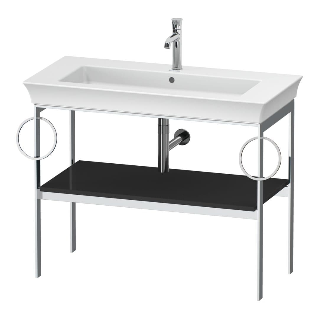 Duravit White Tulip – Βάση Νιπτήρα – 984 mm, έκδοση B – Graphite High Gloss, Lacquer (WT4547BH1H1)