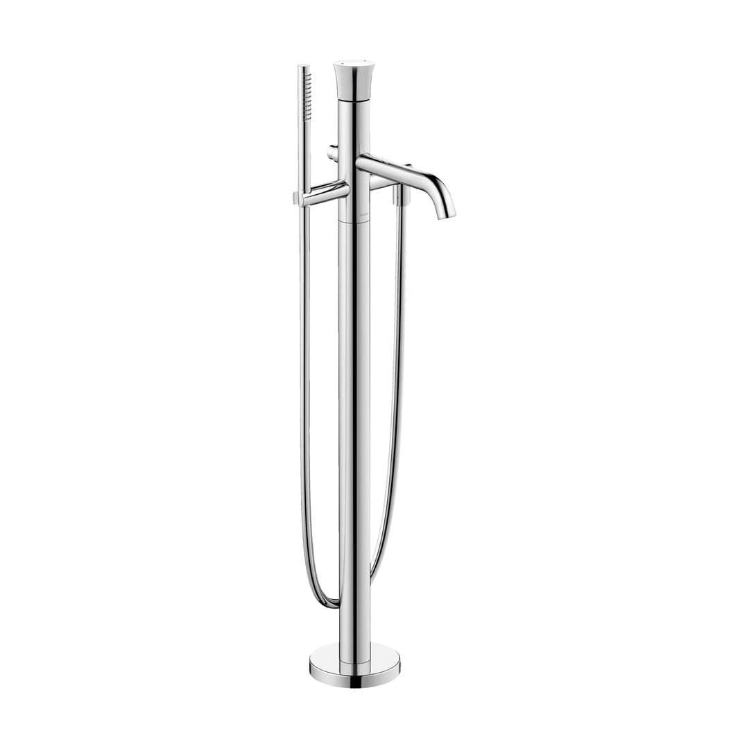 Duravit White Tulip – Μπαταρία Λουτρού Δαπέδου – Chrome High Gloss (WT5250000010)