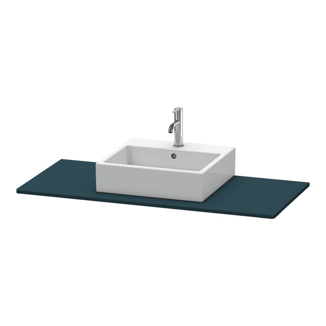 Duravit XSquare – Πάγκος Νιπτήρα – 800 mm, νιπτήρας κέντρο – Night blue Satin Matt, Lacquer (XS060D09898)
