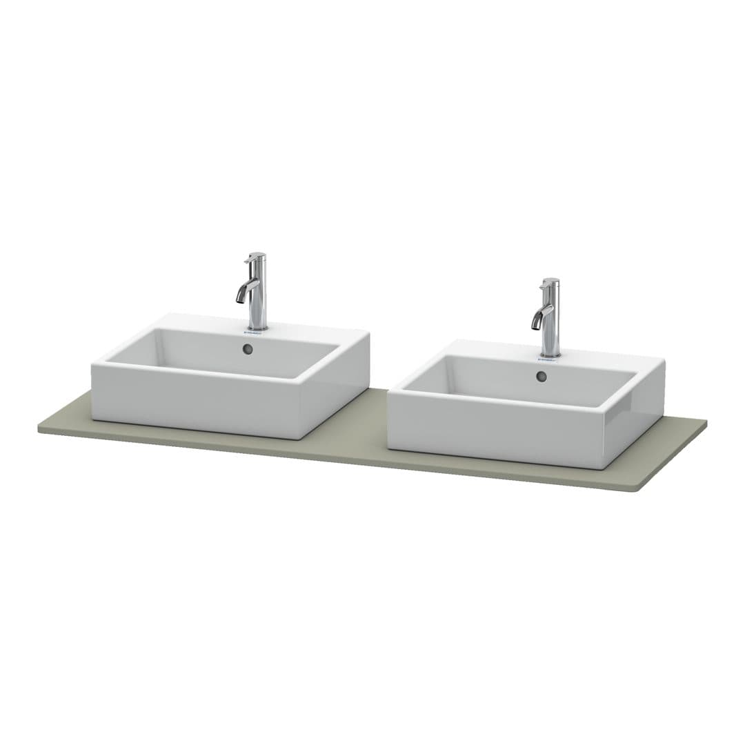 Duravit XSquare – Πάγκος Νιπτήρα – 1400 mm – Stone grey Satin Matt, Lacquer (XS063GB9292)