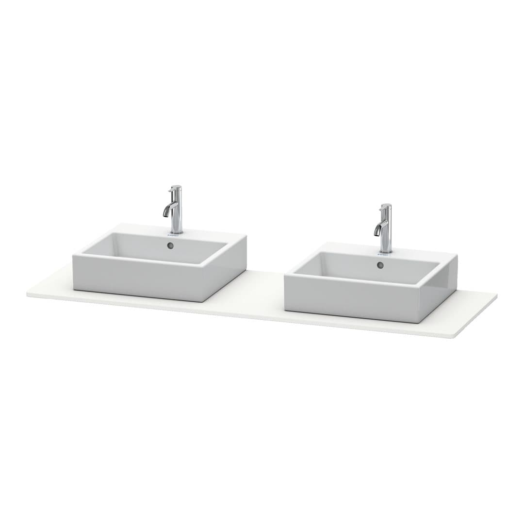 Duravit XSquare – Πάγκος Νιπτήρα – 1600 mm – White Satin Matt, Lacquer (XS063HB3636)